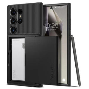 Etui na telefon Spigen [Slim Armor CS] | do Samsung Galaxy S24 Ultra | Etui na karty - Zdjęcie 1 z 26