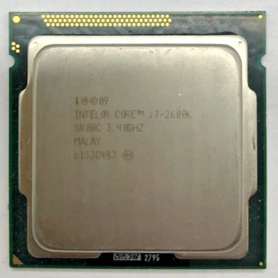 Intel Core i7-2600K SR00C  - Quad Core - 3,40GHz - 8MB -  Sockel 1155  #1419 - Bild 1 von 2