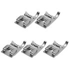  5 Pcs Sewing Machine Presser Foot Feet Rolled Quilting Needles