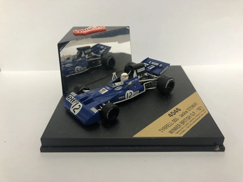Quartzo F1 Tyrrell 003 Jackie Stewart 1971 British GP Formula1 1:43 - Immagine 1 di 1