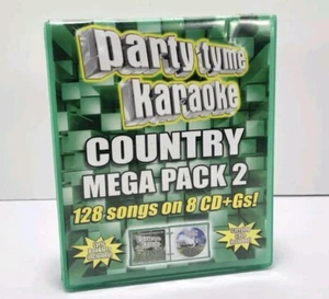 Party Tyme Karaoke: Country Mega Pack 2 / Various by Sybersound (CD, 2014) - Picture 1 of 2