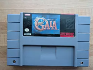 Illusion of Gaia (Super Nintendo Entertainment System, 1994) Authentic Tested - Picture 1 of 3