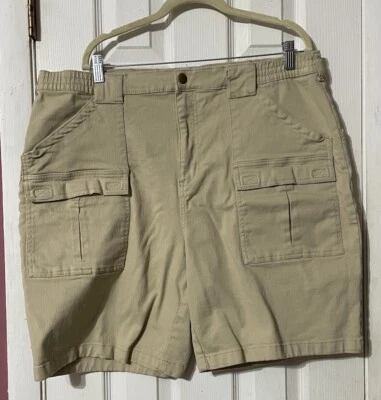 Pantalones cortos cargo John Blair 44 tostados para hombre Foto 1 de 4