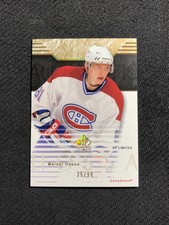 2003-04 UPPER DECK SP AUTHENTIC MARCEL HOSSA SP LIMITED GOLD #ed 25/99