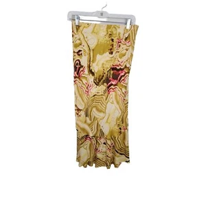 Anthropologie Women's floral slit tiered midi skirt Small BT3 - Picture 1 of 6