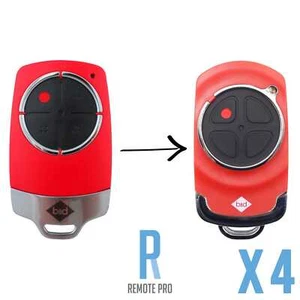 4 x B&D TB6 TB7 Tri Tran+ Remote Garage Transmitter Red PanelPro/ADV/SDO-4V1/RDO - Bild 1 von 10