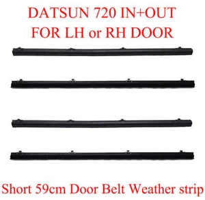 Weatherstrip Short Window Glass Door Belt Rubber for Nissan Datsun 720 Pickup - Picture 1 of 5