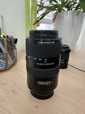 Lente Sony G 70-300 mm f4,5-5,6 SAL70300G Foto 1 de 4