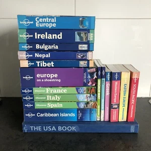 Lonely Planet Book Bundle - Travel Guides And Phrase Books - Foto 1 di 6