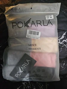 New 5 Pair POKARLA Women's High Waisted Underwear Breathable Panties 4XL-dv1095 - Picture 1 of 8