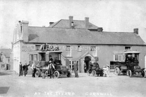 Nsd-93 GWR Bus and Hill Hotel, The Lizard, Truro, Cornwall. Photo - Picture 1 of 1