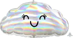 Iridescent Cloud Junior Shape 23" Foil Balloon (Non-Packaged) - Picture 1 of 1