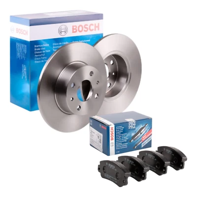 BOSCH Kit Freno ANTERIORE per FIAT Panda Uno Ritmo Regata - Dischi + Pastiglie - Image 1 of 4