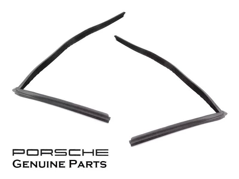 Porsche 924S 944 968 Cupé Ventana Superior Juego de Guía de Sello de Goma GENUINO Foto 1 de 1
