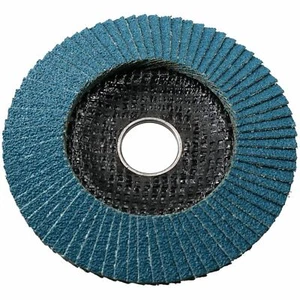 60 Grit Zirconium Flap Discs for Sanding Grinding Removal 4-1/2" Grinder 10pc - Picture 1 of 3