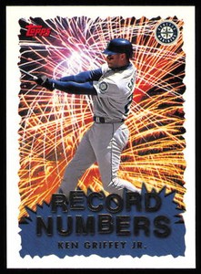 1999 Topps Record Numbers Ken Griffey Jr. Insert