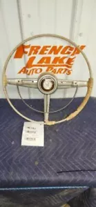 1952 DESOTO STEERING WHEEL W/HORN RING/BUTTON 1065513 - Picture 1 of 12