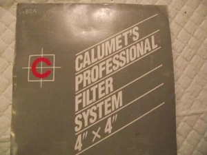 CALUMET PROFESSIONAL GEL FILTER SYSTEM 4X4 INCHES 80A - Picture 1 of 1