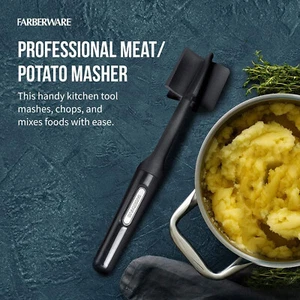 Professional Heat Resistant Nylon Meat and Potato Masher, Safe for Non-Stick Coo - Picture 1 of 8