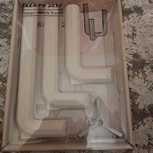 Portacandele bastone IKEA PS 2017 003.582.21 bianco MCM candelabro Henrik Preutz - Foto 1 di 7