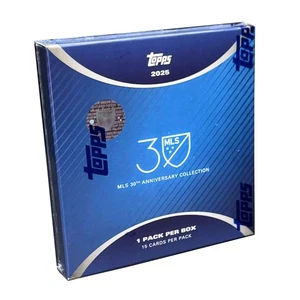 2025 TOPPS MLS MAJOR LEAGUE CALCIO 30° ANNIVERSARIO COLLEZIONE SCATOLA CALCIO - Foto 1 di 2
