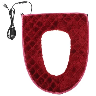  Sedile WC Riscaldato USB Griglia Scaldabagno Design Copri Sedile WC Riscaldato Elettrico - Immagine 1 di 4