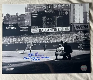 Don Larsen Signed 11x14 Photo JSA LOA “The Perfect Yankee” Inscription - Picture 1 of 2