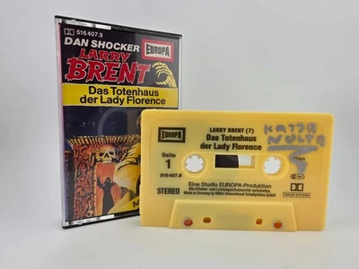 Larry Brent 7 Das Totenhaus der Lady Florence MC Kassette Europa alte Auflage - Imagen 1 de 4