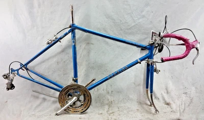78' Panasonic Schwinn Traveler Vintage Road Bike FrameSet 54cm Lugged Steel Cafe - Image 1 of 4