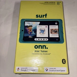 Onn 10.1" Surf Kids Tablet with Android 2022 Model Jade Green - Picture 1 of 2