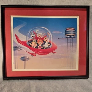 Jetsons Cartoon Official Art Print Hanna Barbera Spacely Sprockets Flying Car - Picture 1 of 24