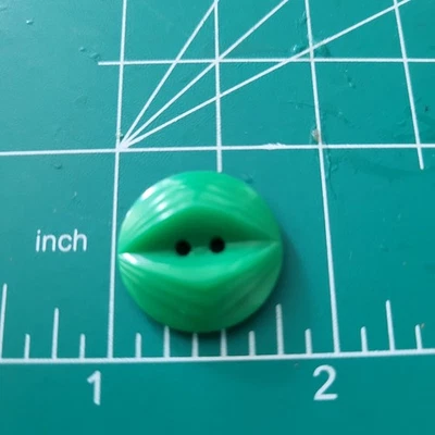 Colt # 80 Botón Verde Brillante Patrón Confirmado 3/4" Excelente Estado Foto 1 de 2