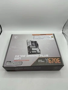 SEALED! msi x670e gaming plus wifi AMD Motherboard - Picture 1 of 9