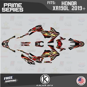Kit de gráficos para Honda XR190L (2019+) Prime - DORADO - Imagen 1 de 6