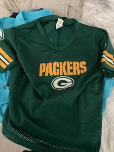 blank Vintage Green Bay Packers Franklin NFL football jersey youth Medium NEW - Picture 1 of 1