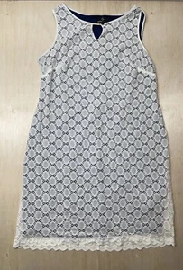 New Ronni Nicole Size 20W Ivory Sleeveless Solid White Lined Women's Dress - Picture 1 of 8