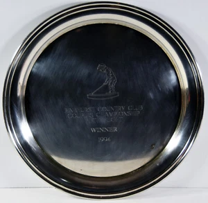 12" Silber Teller Tablett Pinehurst Country Club Golf Paare Meisterschaft 1994 - Bild 1 von 5