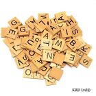 New 100 Wooden Tiles Letters Varnished Alphabet Letters kids toys game