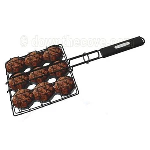 Mini cesta deslizante para hamburguesas barbacoa - Resistente, antiadherente calidad profesional barbacoa - Imagen 1 de 4