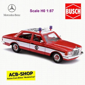 Mercedes-Benz W123 Limusina 1978-86 ELW Bomberos Hamm 1:87 Busch 46856 - Imagen 1 de 5
