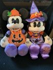 Disney Minnie & Mickey Mouse Halloween 15" Plush Tricks & Treats 2020 - NEW