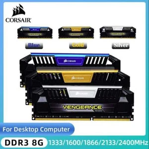 CORSAIR Vengeance Pro 8GB/16GB DDR3 1333 1600 1866 MHz 2133 2400 MHz Desktop Ram - Picture 1 of 12