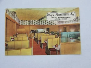 Newtown Corner Massachusetts MA Chef's Restaurant Inc linen - Picture 1 of 2