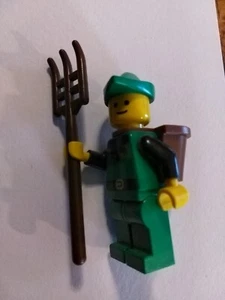 Lego Vintage Castle Forestman Minifigur cas131a schwarzes Halsband 6066 6071 - Bild 1 von 4