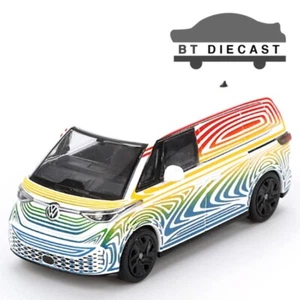 MINI GT VW VOLKSWAGEN ID. BUZZ PROTOTYPE VAN 1/64 DIECAST MODEL RAINBOW MGT00899 - Picture 1 of 3