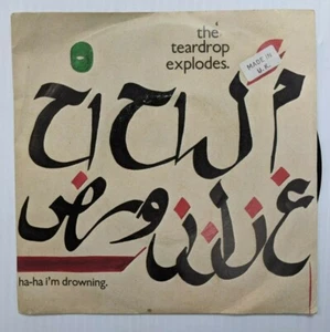 The Teardrop Explodes – Ha Ha I'm Drowning 45 RPM - 7" Vinyl Record, New - Foto 1 di 4
