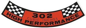 Ford F-100 1966-79. 302 HP air cleaner decal. NEW. - Bild 1 von 1