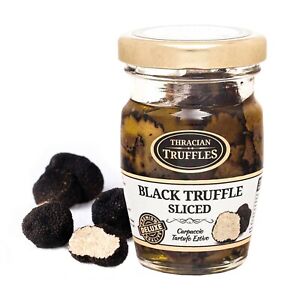 Black truffle Carpaccio Tartufo Truffle slices Preserved Olive Oil 60g
