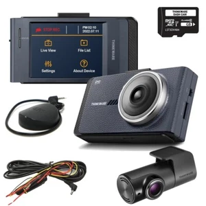 Thinkware X800 Dash cam 2k Front & Rear QHD 1440p 2.7" Touch Screen- Hardwire - Picture 1 of 18