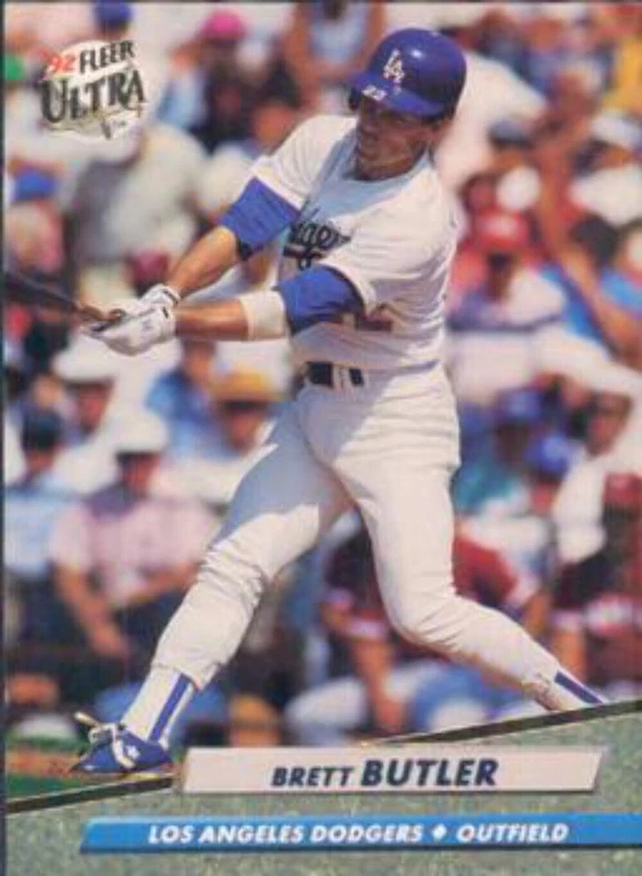 #209 Brett Butler - Los Angeles Dodgers - 1992 Ultra Baseball - Image 1 of 1